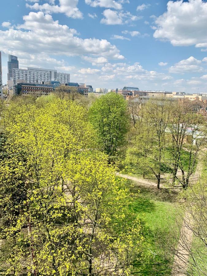 6Th Floor Modern Apartment With French Balcony And City Views Варшава Екстер'єр фото